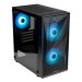 Prologix Корпус Prologix E102 Tempered Glass&Mesh Black