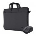 Trust Сумка для ноутбука Trust 16" BOLOGNA Slim Eco + Mouse, Set black (24988)