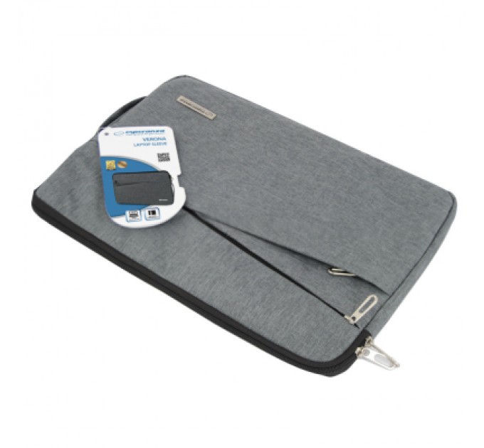 Esperanza Чохол до ноутбука Esperanza 15.6" VERONA, gray (ET193)