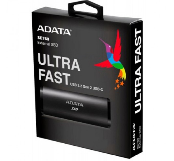 ADATA Накопичувач SSD USB 3.2 2TB ADATA (ASE760-2TU32G2-CTI)