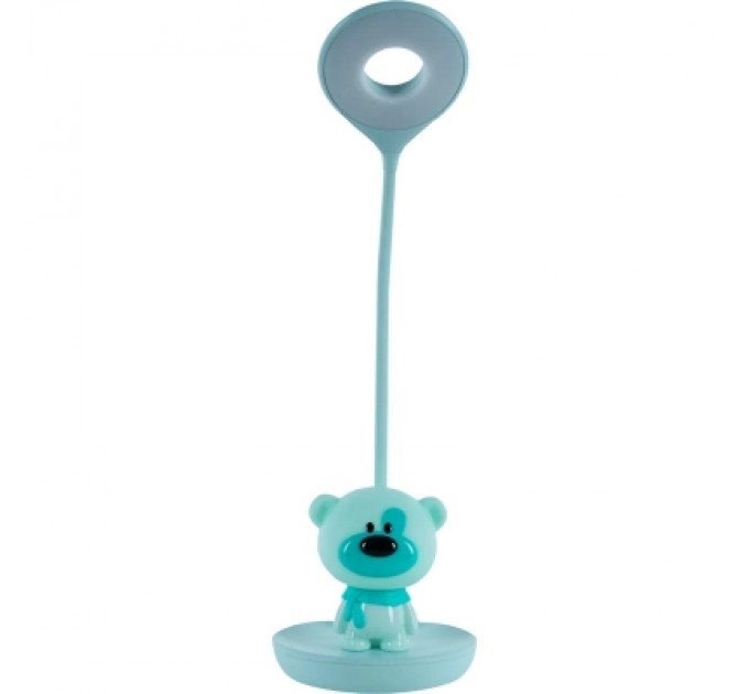 Kite Настільна лампа Kite Bear LED з акумулятором, зелена (K24-492-2-4)