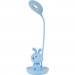 Kite Настільна лампа Kite Bunny LED з акумулятором, блакитна (K24-492-1-3)