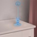 Kite Настільна лампа Kite Bunny LED з акумулятором, блакитна (K24-492-1-3)