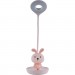 Kite Настільна лампа Kite Bunny LED з акумулятором, рожева (K24-492-1-2)