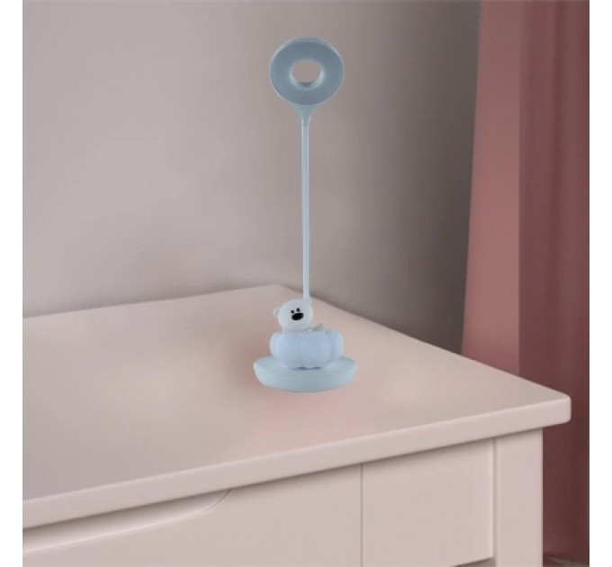 Kite Настільна лампа Kite Cloudy Bear LED з акумулятором, біла (K24-493-2-1)