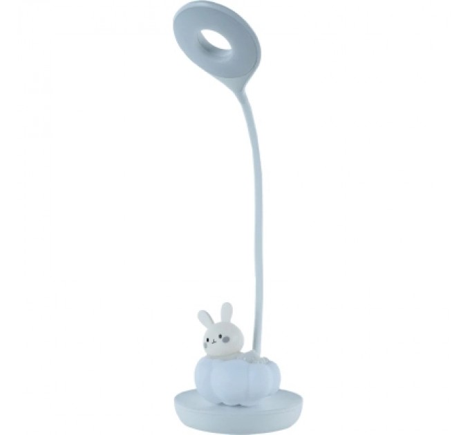 Kite Настільна лампа Kite Cloudy Bunny LED з акумулятором , біла (K24-493-1-1)