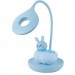Kite Настільна лампа Kite Cloudy Bunny LED з акумулятором, блакитна (K24-493-1-3)