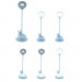 Kite Настільна лампа Kite Cloudy Bunny LED з акумулятором, блакитна (K24-493-1-3)