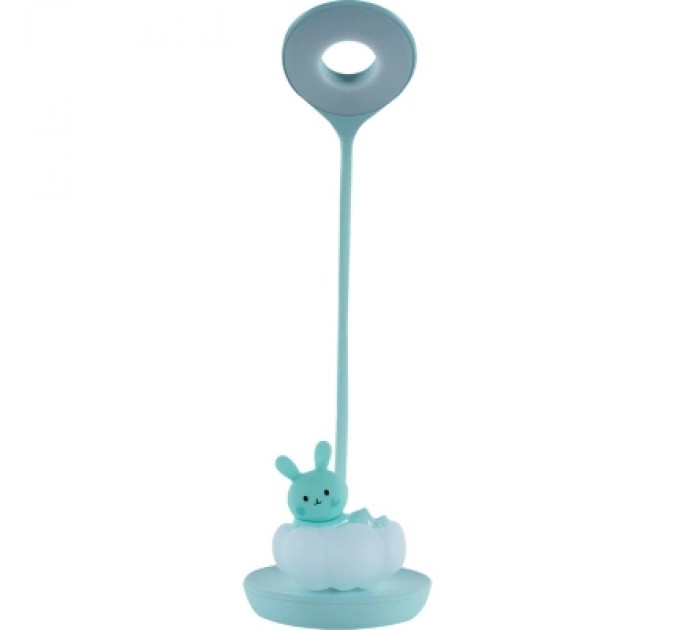 Kite Настільна лампа Kite Cloudy Bunny LED з акумулятором, зелена (K24-493-1-4)