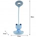 Kite Настільна лампа Kite Froggy LED з акумулятором, блакитна (K24-492-3-3)