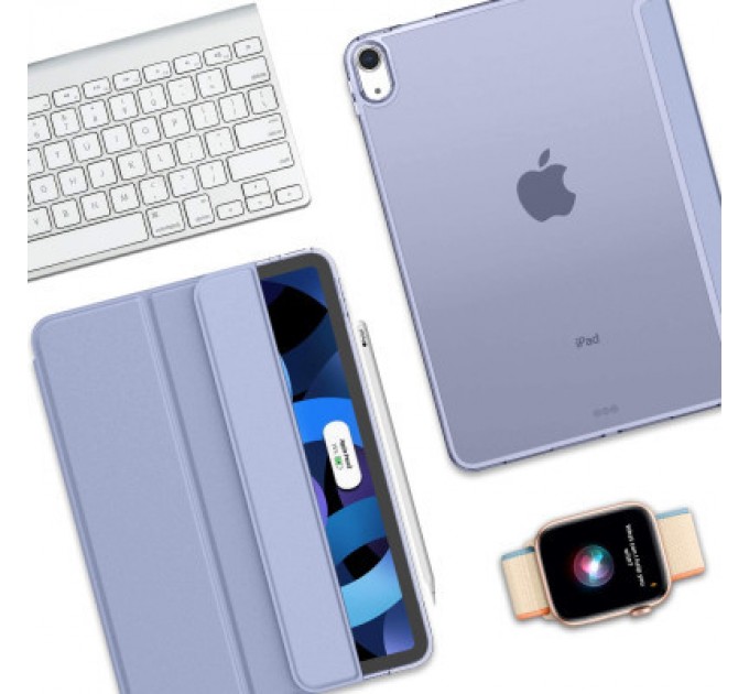 BeCover Чохол до планшета BeCover Tri Fold Hard Apple iPad Air 4 10.9 2020/2021 Purple (706862) (706862)