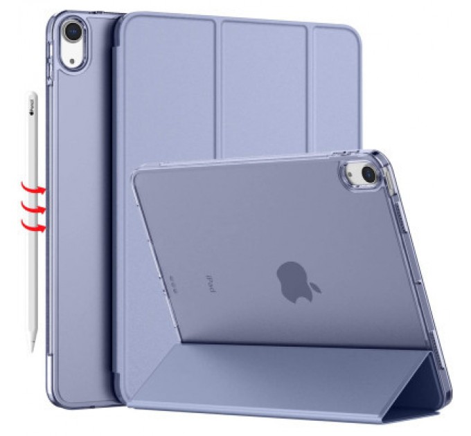 BeCover Чохол до планшета BeCover Tri Fold Hard Apple iPad Air 4 10.9 2020/2021 Purple (706862) (706862)