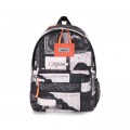 Bagland Рюкзак для ноутбука Bagland 14" Stylish M 17L+print, black-white 1343/00549694 (1118320661)
