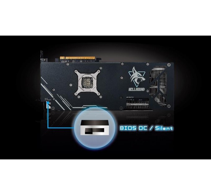 PowerColor Відеокарта AMD Radeon RX 7800 XT 16GB GDDR6 Hellhound PowerColor (RX 7800 XT 16G-L/OC)