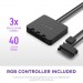 NZXT Кулер до корпусу NZXT F120RGB Duo-120mm Dual-sideRGB Fan-Tripl (RF-D12TF-W1)