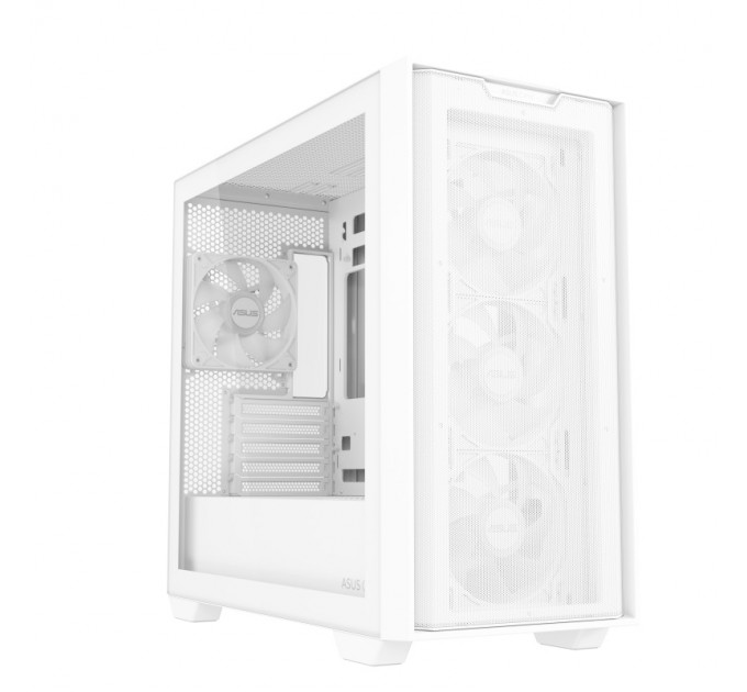 ASUS Корпус Asus A21 Plus White Tempered Glass без БЖ (90DC00H3-B19010)