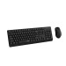 Rapoo Комплект (клавіатура, миша) Rapoo X1500 Wireless Black