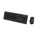 Rapoo Комплект (клавіатура, миша) Rapoo X1500 Wireless Black