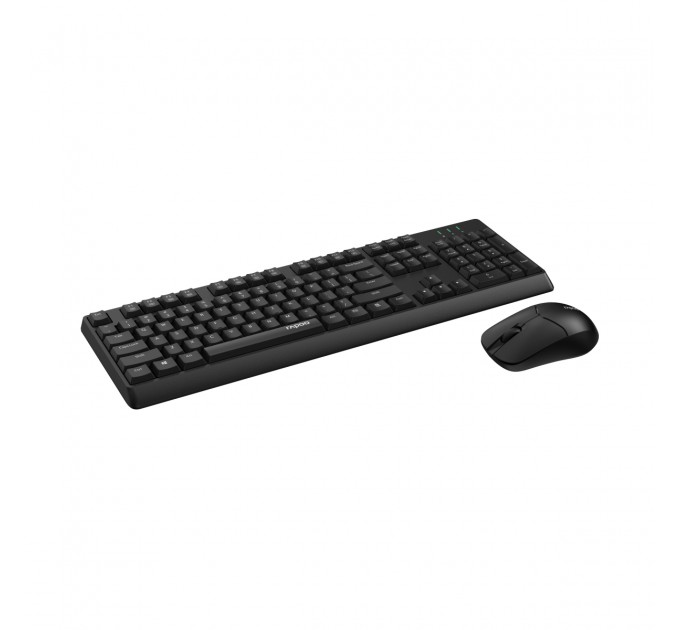 Rapoo Комплект (клавіатура, миша) Rapoo X1500 Wireless Black