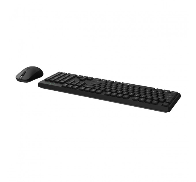 Rapoo Комплект (клавіатура, миша) Rapoo X1500 Wireless Black