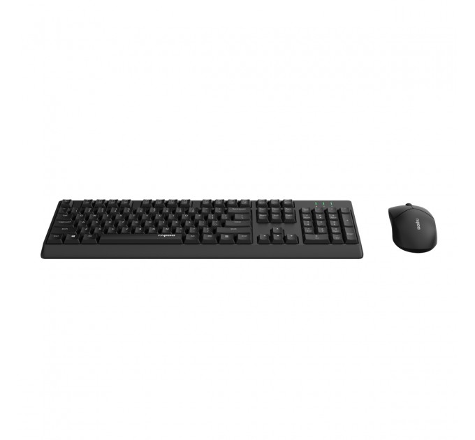 Rapoo Комплект (клавіатура, миша) Rapoo X1500 Wireless Black