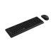 Rapoo Комплект (клавіатура, миша) Rapoo X1500 Wireless Black