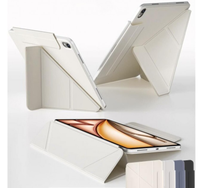 BeCover Чохол до планшета BeCover Ultra Slim Origami Flex Apple iPad Air 11" M2 2024 Beige (712957)