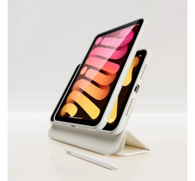 BeCover Чохол до планшета BeCover Ultra Slim Origami Magnetic Apple iPad Air 11" M2 2024 Beige (712976)