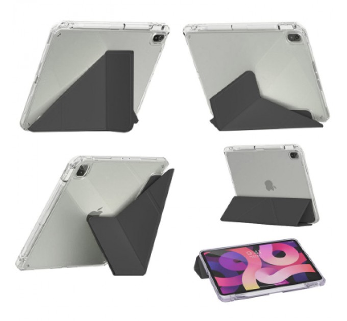 BeCover Чохол до планшета BeCover Ultra Slim Origami Transparent Apple iPad 10.9" 2022 Black (712938)