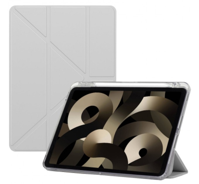 BeCover Чохол до планшета BeCover Ultra Slim Origami Transparent Apple iPad Mini 7 2024 Gray (712935)