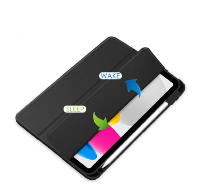 BeCover Чохол до планшета BeCover Soft Edge TPU Apple Pencil Apple iPad Air (4/5) 2020/2022 10.9" Black (711696)