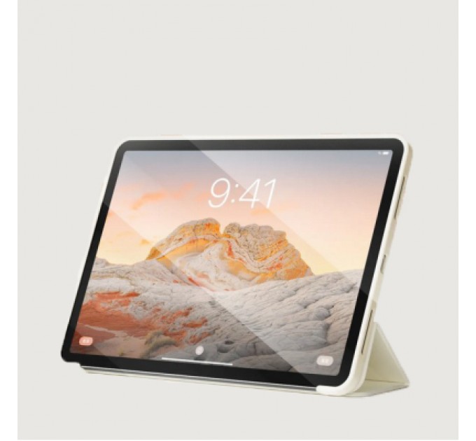 BeCover Чохол до планшета BeCover Tri Fold Soft TPU Silicone BeCover Apple iPad Air (4/5) 2020/2022 10.9" Beige (711734)