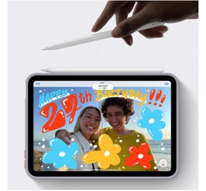 BeCover Чохол до планшета BeCover Transparancy Shell Edge Gray BeCover Apple iPad Mini 6 2021 (712927)