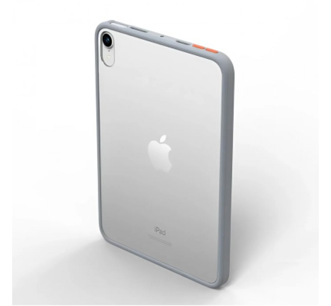 BeCover Чохол до планшета BeCover Transparancy Shell Edge Gray BeCover Apple iPad Mini 7 2024 (712928)