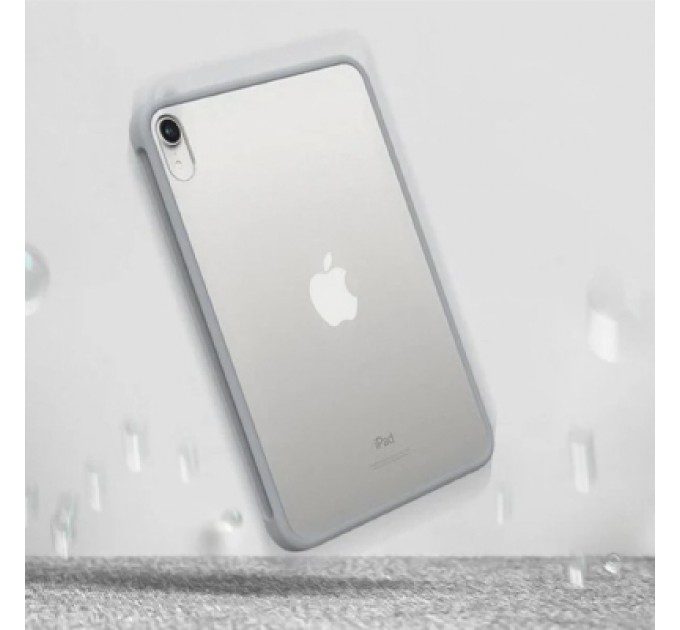 BeCover Чохол до планшета BeCover Transparancy Shell Edge Gray BeCover Apple iPad Mini 7 2024 (712928)