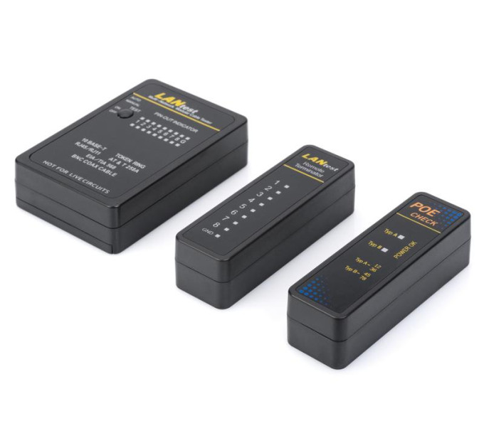 Digitus Тестер кабельний RJ45 & BNC Digitus (DN-14001-1)