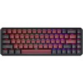 Motospeed Клавіатура бездротова Motospeed Darmoshark K5 Gateron Red Red-Black (dmk5rbgr)