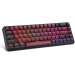 Motospeed Клавіатура бездротова Motospeed Darmoshark K5 Gateron Red Red-Black (dmk5rbgr)