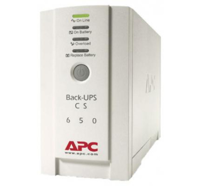 APC Пристрій безперебійного живлення Back-UPS CS 650VA APC (BK650EI)