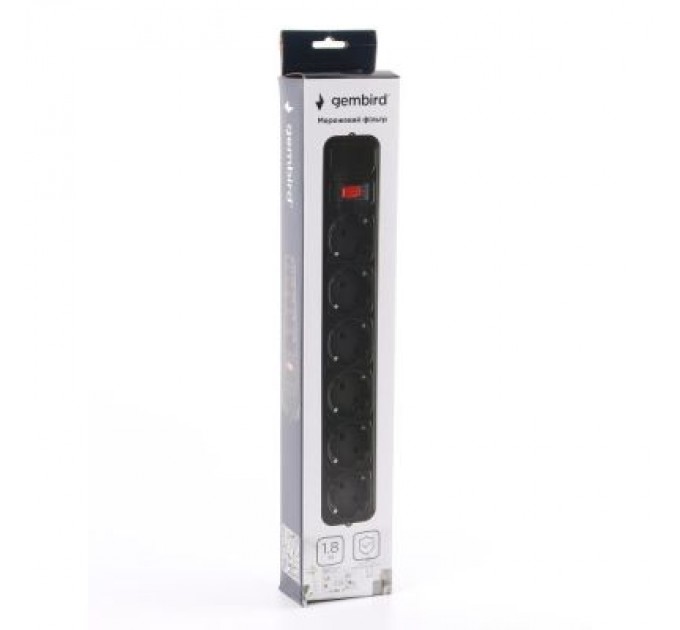Gembird Мережевий фільтр живлення Gembird SPG6-G-6B
