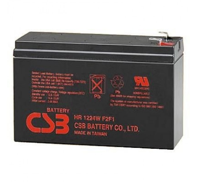 Батарея до ДБЖ 12В 6.5Ач CSB (HR1224WF2F1)