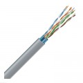 ЗЗКМ Кабель мережевий ЗЗКМ FTP 305м 4*2*24AWG[0,51] мідь[СU] cat.5e, внутрішній [PVC] (72566)