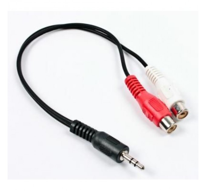 Cablexpert Кабель мультимедійний Jack 3.5mm папа/2RCA мама Cablexpert (CCA-406)