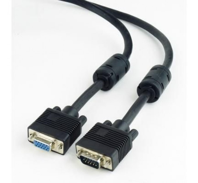 Cablexpert Кабель мультимедійний VGA M/F 1.8m Cablexpert (CC-PPVGAX-6B)