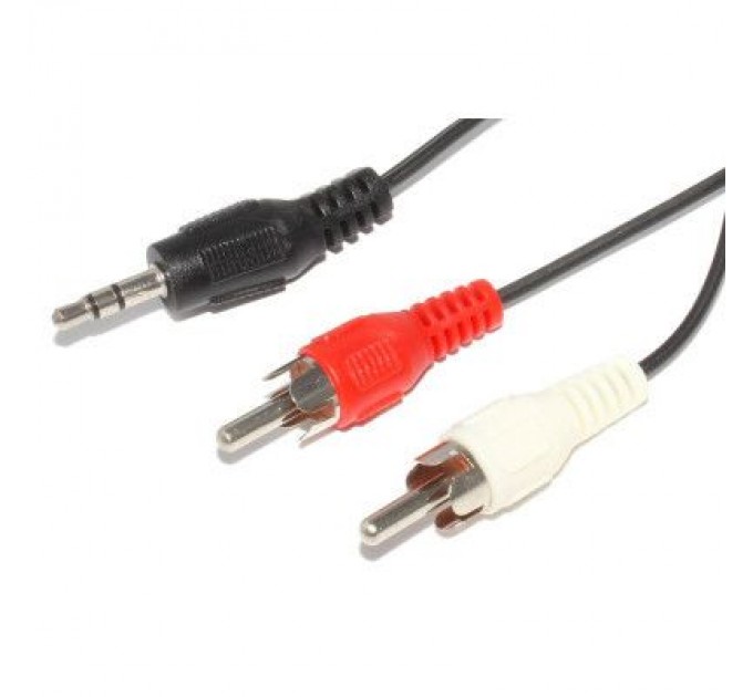 Atcom Кабель мультимедійний Jack 3.5mm папа/2RCA папа, 7.5m Atcom (10710)