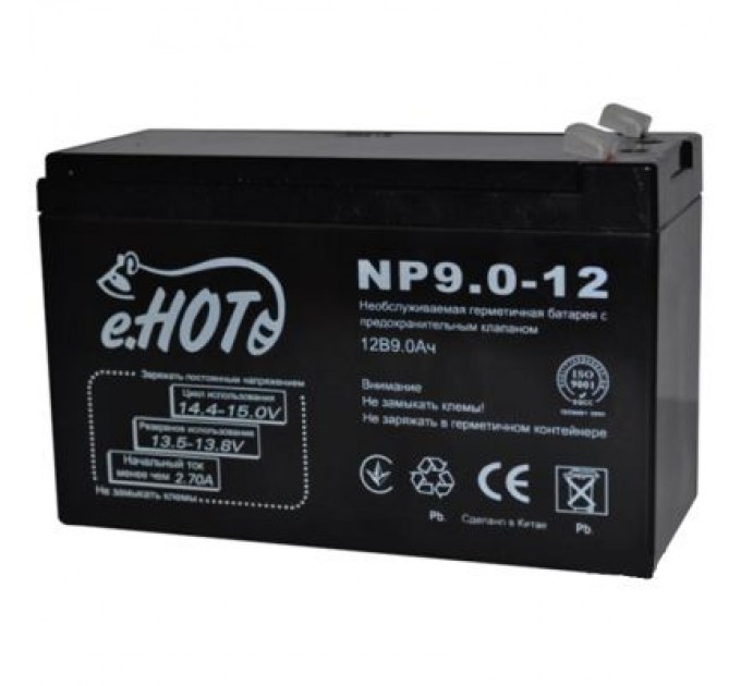 Батарея до ДБЖ Enot 12В 9 Ач (NP9.0-12)