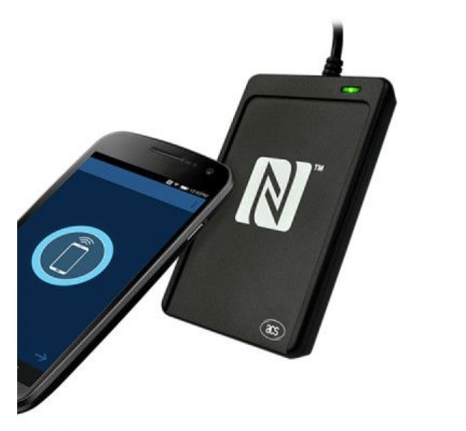 Зчитувач безконтактних карт ACS ACR1252U III USB (сумісний з ID паспорт UAID Reader) (08-027)