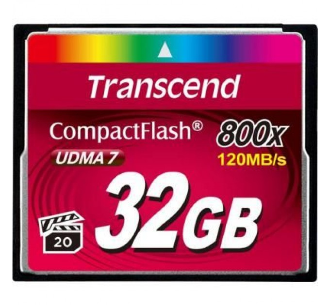 Transcend Карта пам'яті Transcend 32GB 800x (TS32GCF800)