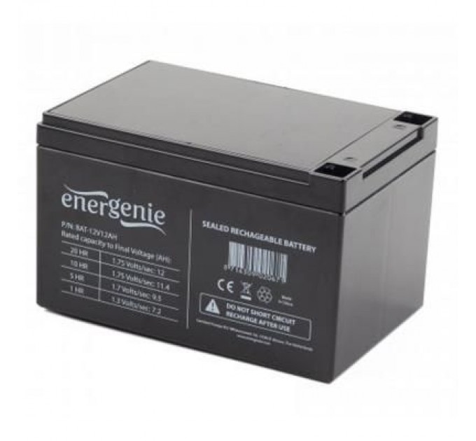 EnerGenie Батарея до ДБЖ EnerGenie 12В 12 Ач (BAT-12V12AH)