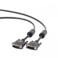 Cablexpert Кабель мультимедійний DVI to DVI 24+1pin, 1.8m Cablexpert (CC-DVI2-BK-6)